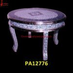 Meenakari Round Coffee Table