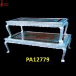 Silver Sofa Table Set