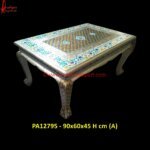 Meenakari Brass Metal Table