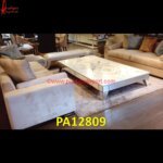 Silver Sofa Table And Sofa