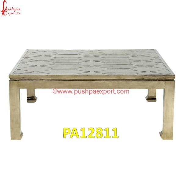 White Hand Carved Coffee Table PA12811 White Metal Side Table, White Metal Table, Embossed White Metal Bedside Table, Round White Metal Side Table, Embossed White Metal Coffee Table, White Metal Accent Table, White Metal Bar.jpg"