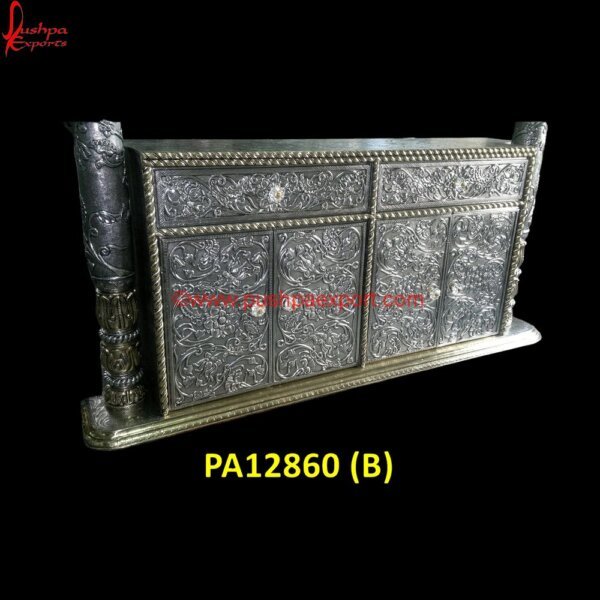 PA12860 (B) Pure Silver Pooja Mandir, Pure Silver Temple, Silver Coated Pooja Mandir, Silver Home Temple, Silver Mandap For God, Silver Mandir, Silver Plated Pooja Mandir, Silver Pooja Mandapam.jpg