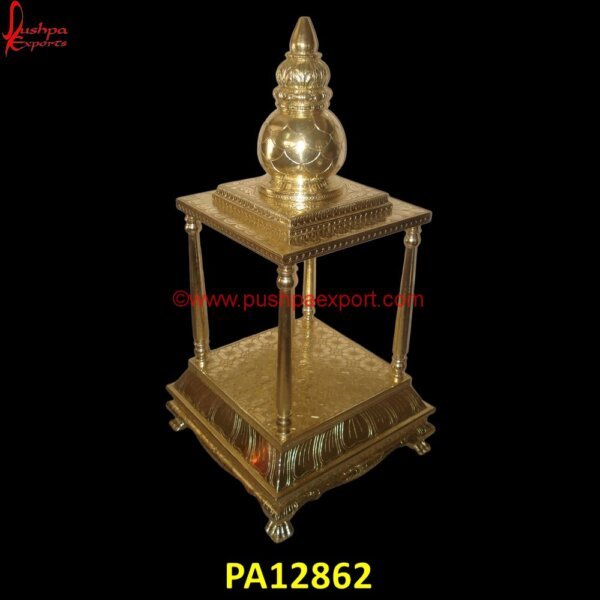 Brass Home Temple PA12862 Silver Mandap For God, Silver Mandir, Silver Plated Pooja Mandir, Silver Pooja Mandapam, Silver Pooja Mandir, Silver Temple, White Metal Ganesh Murti, White Metal God Idols, White Metal.jpg