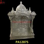 Pure Silver Carved Temple