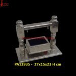 White Metal Pooja Stand