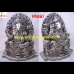 Solid Silver Ganesh Idol