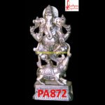 Silver Metal Ganesh Ji Idol