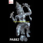 Silver Hanuman Statue