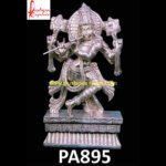 Silver Radha Krishna Statue