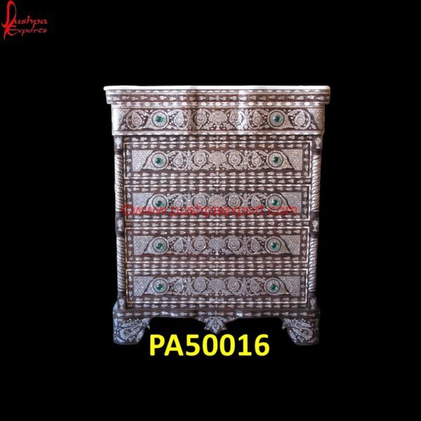 Wooden Handcarved MOP Cabinet PA50016 inlay cabinet doors,inlay cabinets,mother of pearl cabinet,mother of pearl dresser,bone inlay sideboard,inlay sideboard,what is bedside commode,2 drawer mother of pearl.jpg