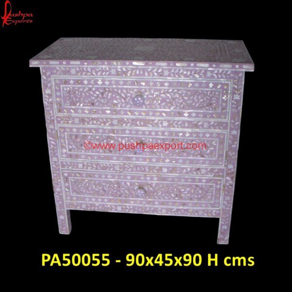 MOP Inlay Bedroom Chest Of Drawer PA50055 - 90x45x90 H cms inlay cabinet doors,inlay cabinets,mother of pearl cabinet,mother of pearl dresser,bone inlay sideboard,inlay sideboard,what is bedside commode.jpg