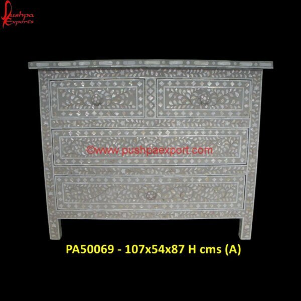 4 Drawer MOP Chest Of Drawer PA50069 - 107x54x87 H cms (A) black bone inlay cabinet table,black bone inlay chest of drawers,black laquered mother of pearl cabinet,black mother of pearl chest of drawers.jpg