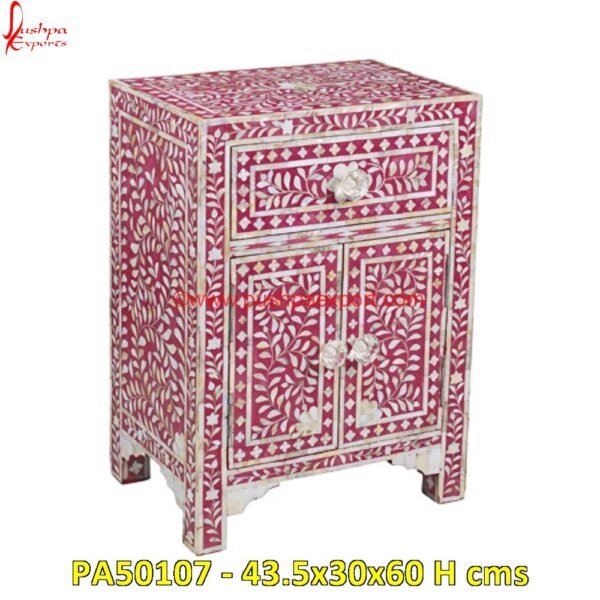 3 Drawer Mother Of Pearl Nightstand PA50107 - 43.5x30x60 H cms mother of pearl bed side,moroccan inlay nightstand,mop nightstand,mop inlay nightstand,mop inlay bed side table,mop inlay bed side cabinet.jpg