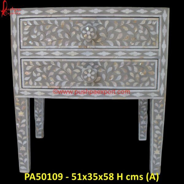 Mini Drawers Mother Of Pearl Nightstand PA50109 - 51x35x58 H cms (A) mother of pearl bed side,moroccan inlay nightstand,mop nightstand,mop inlay nightstand,mop inlay bed side table,mop inlay bed side cabinet.jpg