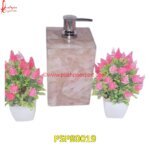 Rose Quartz Soap Dispenser