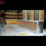 Natural Yellow Agate Bar Counter