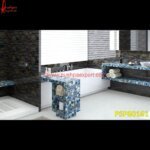 Blue Agate Stone Vanity Counter