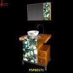 Blue Agate Stone Bathroom Vanity Counter