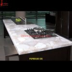 Natural Quartz Kitchen Counter