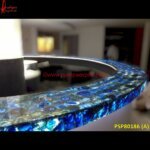 Blue Agate Stone Bar Counter