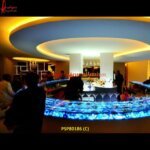 Blue Agate Stone Bar Counter