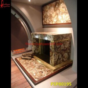 Semi Precious Stone Fireplaces